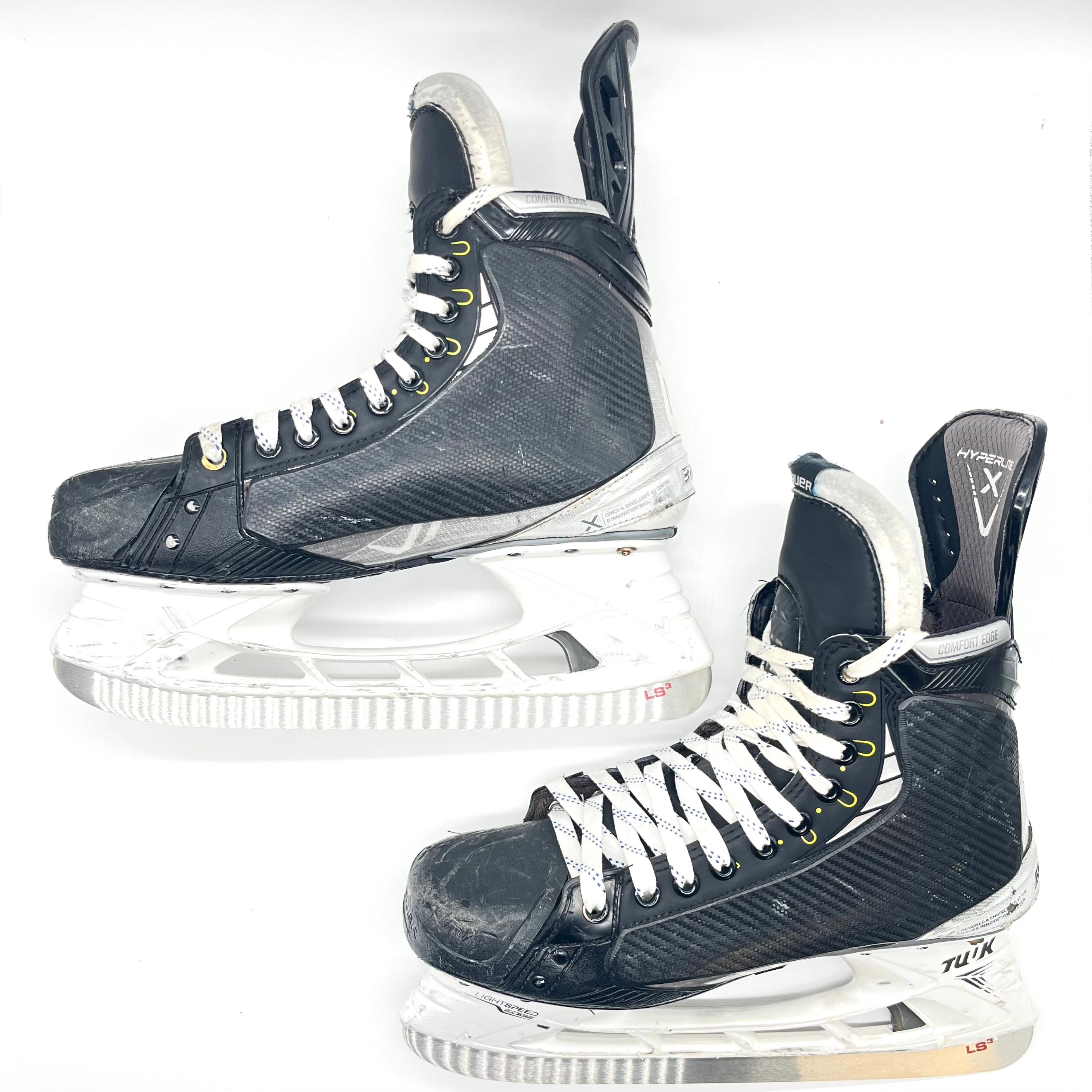 Bauer Vapor Hyperlite - Patins de hockey Pro Stock d'occasion - Taille 10,5D/11D